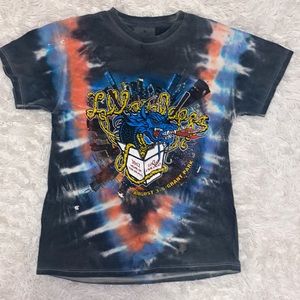 2012 Tie Dye Lollapalooza T-Shirt